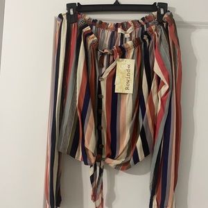 Strapless Long Sleeve